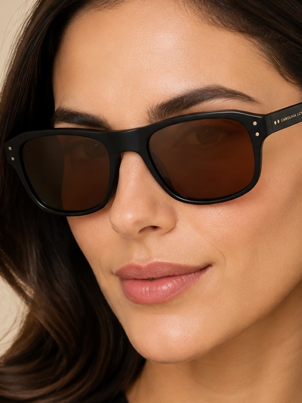 Carolina Lemke Berlin Eyewear - Nave, Shiny Black + Luxury Case CL9643-01